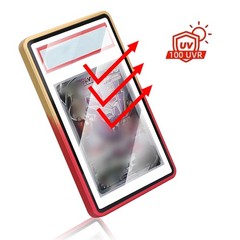 For PSA 35PT Magnetic Graded Cards Metal Slab Protector Display Case Holder