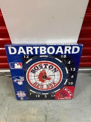 Vintage DART BOARD Game Boston Red Sox Baseball MLB Magnetic Family Games
