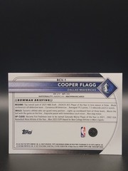 2025-26 Bowman Chrome Cooper Flagg RC Mega Box Mojo Refractor SP Rookie Mavs