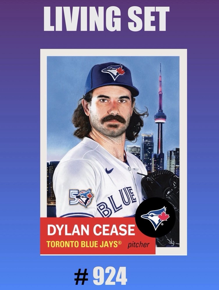 💥DYLAN CEASE💥Topps Living Set 924 Toronto Blue Jays
