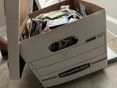 Huge Box Of Vintage Sports Cards Baseball/Football/Baskeball (17 pounds total)