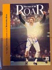 Kirk Gibson Signed 1984 Detroit Tigers “The Roar Of ’84” Detroit Free Press