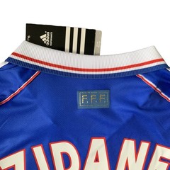 Zinedine Zidane France 1998 World Cup Home Jersey Retro Shirt – Mens Sizes – New