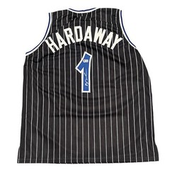 Anfernee Penny Hardaway Signed Auto Black Magic Custom Jersey Beckett W BAS COA