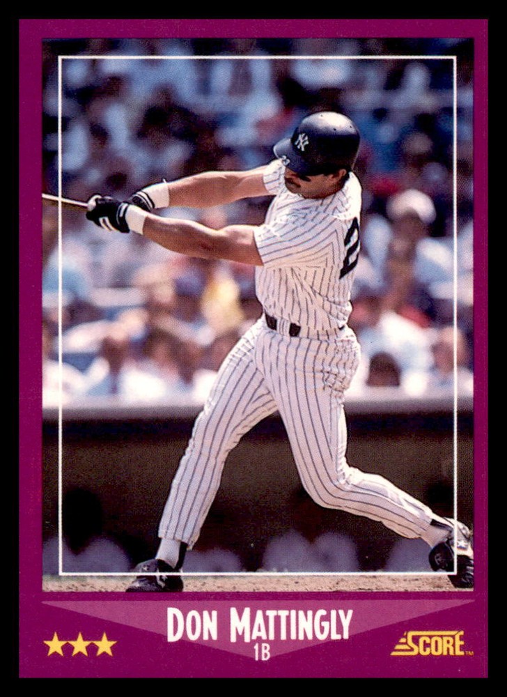 1988 Score #1 Don Mattingly