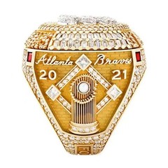 2021 Atlanta Braves World Series Championship Ring Albies