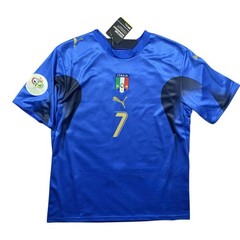 Del Piero #7 Italy 2006 World Cup Home Jersey Retro Shirt – Men’s Sizes – NWT