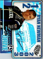 2003 Press Pass Trackside License to Drive Ryan Newman