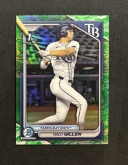 2024 Bowman Draft – Chrome Theo Gillen #BDC-73 Lunar Glow Refractor Rookie Rays