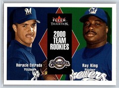2000 Fleer Tradition Update Horacio Estrada Raymond King Rookie RC #U82