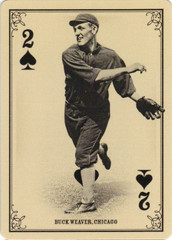 2013 Panini Golden Age Playing Cards Insert #47 Buck Weaver
