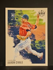 2020 Diamond Kings #88 Aaron Civale RC INDIANS