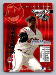 2001 MLB Showdown Pennant Run #008 C.C. SABATHIA NSCC Promo Card