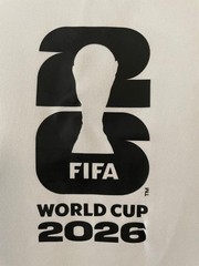 2026 FIFA World Cup Mundial Two Sided Logo Trophy Shirt Dry Fit Size XL
