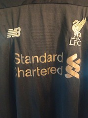 New Balance Jersey Mens XL Liverpool FC Black Bob Paisley Futbol Soccer Sports