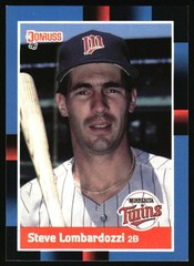 1988 Donruss Steve Lombardozzi #196 Minnesota Twins