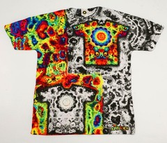NEW Nerdwax Jinkies TIE DYE SHIRT Microfiber Eyeglass Lens Cleaning Cloth