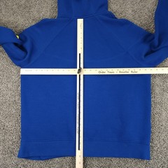 FC Barcelona Hoodie Mens XL Blue Nike Tech Fleece Full Zip Jacket FZ1274-432