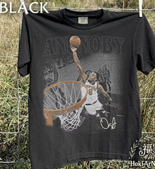 The Hand Of OG Anunoby Basketball black color T Shirt reprint VK13699
