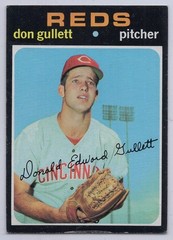 1971 Topps #124 Don Gullett in EX Condition Reds