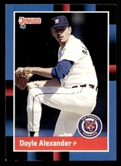 1988 Doyle Alexander #584 Detroit Tigers Baseball Sports Card Raw Trading Card