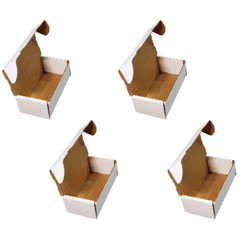 4-Pack • 400-count • Trading/Gaming Card Storage box • Woodhaven Trading Firm