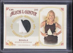 2015 Topps Allen & Ginter #FSRB-MBE Michelle Beadle Full Size Relic (A)