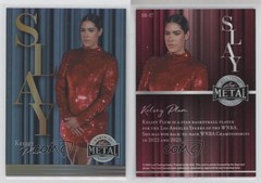 2025 Leaf Metal Women of Sport Slay Platinum Prismatic 3/8 Kelsey Plum 11ba