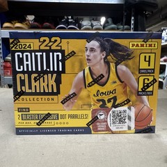 2024 Panini Caitlin Clark Collection Basketball 6-Pack Blaster Box – Blue