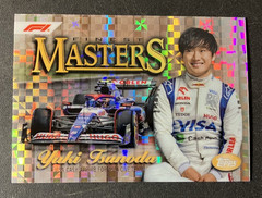 X-Fractor Yuki Tsunoda MST-9 Masters – 2024 Topps Finest Insert Formula 1 F1 NM