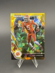 2021 Panini Prizm Draft Picks – Tee Higgins #60 Gold Ice Prizm