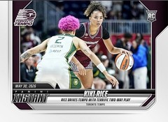 2026 Panini Instant WNBA #109 Kiki Rice Toronto Tempo RC PRESALE