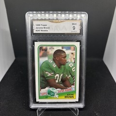 1988 Clyde Simmons #244 (R), 1985 Wes Hopkins #129, 1988 Jerome Brown #247 (R)