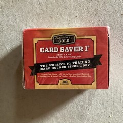 CARD SAVER I – 200 Holders – Collectible Card Holders – 3 5/16″ x 4 7/8″ – NIB