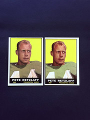 1961 Topps Football Lot Of 25(9 Rookies) EXMT. See Photos.