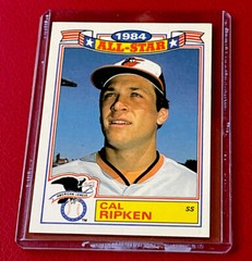 Cal Ripken, Jr 1985 Topps Commemorative Set 1984 All-Star Game #16 of 22 – HOF