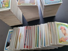 1972 Topps Baseball Set Builder Lots – 100 Different Vintage Cards