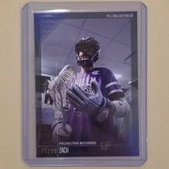 2026 PLL Fieldside II Zach Currier Blue Parallel /99