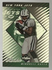 Windrell Hayes 2000 Leaf Limited #301 #/500 – New York Jets