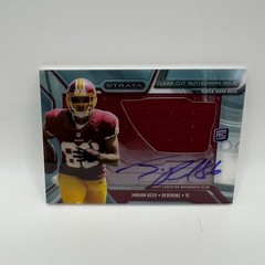 2012 Topps Strata Clear Cut Autographed Relic Jordan Reed #JRE
