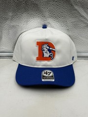 Denver Broncos NFL ’47 Brand Throwback White TT Hitch Snapback Adjustable Hat