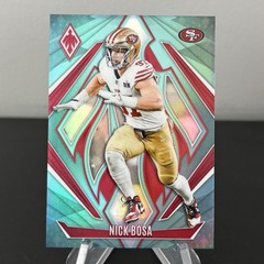 2024 Panini Phoenix – Teal Prizm NICK BOSA /28 – San Francisco 49ers #114
