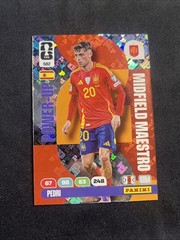 Pedri Panini Adrenalyn XL World Cup 2026 Midfield Maestro Spain España 582