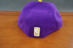 Los Angeles Lakers Hat Cap 7 1/4 Mens Purple 59Fifty New Era NBA Basketball