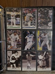 Ultra PRO Baseball 3 Ring Binder WITH 250+ mlb cards 2018-20 topps rookie puig