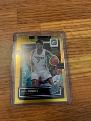 2022-23 Donruss Optic Josh Minott GOLD Rated ROOKIE 03/10 Timberwolves RC SSP