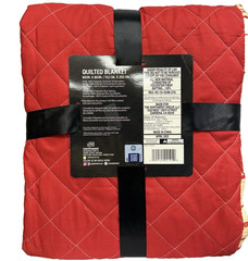 NCAA Georgia Bulldogs lightweight Quilted Blanket 60″x80″ Reversible