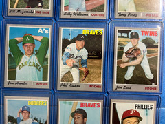 1970 TOPPS BASEBALL CARD HOF LOT OF 11 CARDS EX to NM