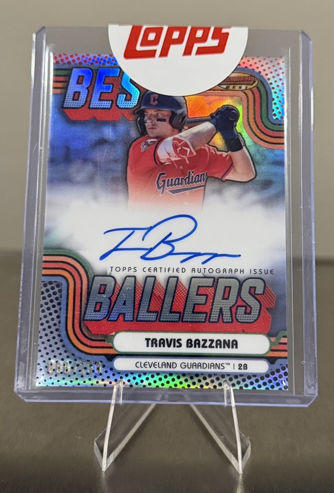 2024 Bowman’s Best – Travis Bazzana Best Ballers Auto /250 – Guardians