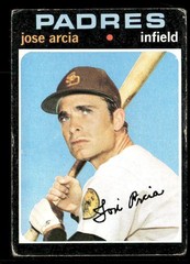 1971 Topps #134 Jose Arcia Low Grade